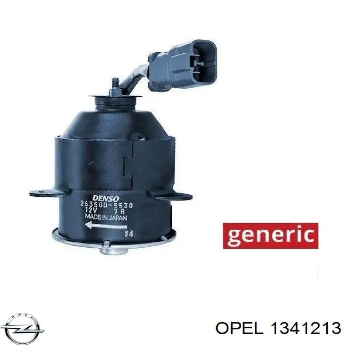 1341213 Opel Electroventilador del motor