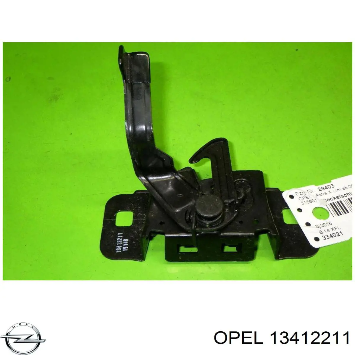 Cerradura de capó Opel 39088734 precio, desde 39,20 EUR