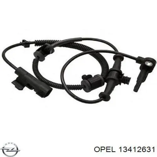 13412631 Opel sensor abs delantero