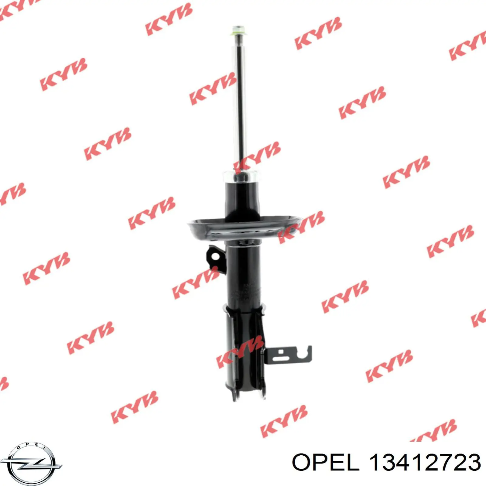 13412723 Opel amortiguador delantero derecho