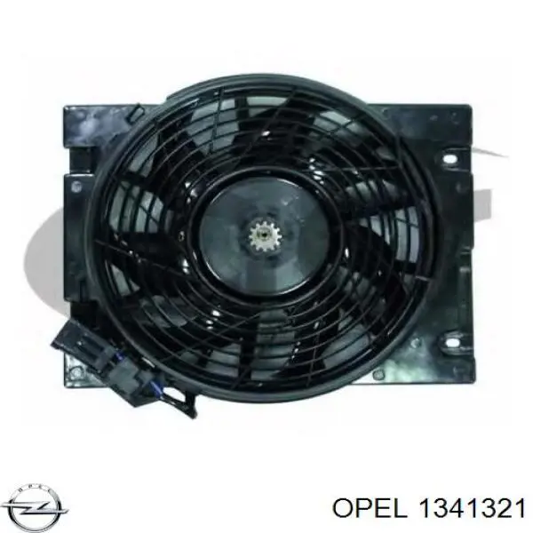 1341321 Opel ventilador del motor