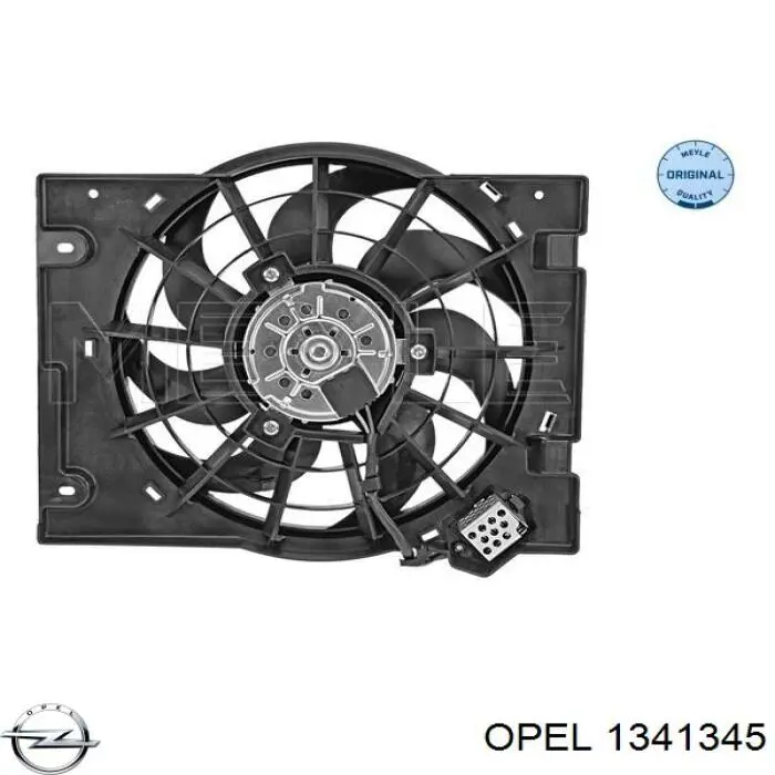 Ventilador de radiador Opel 1341345 precio, desde 46,72 EUR