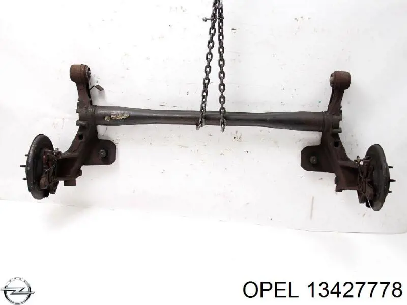 13427778 Opel Subchasis trasero soporte motor