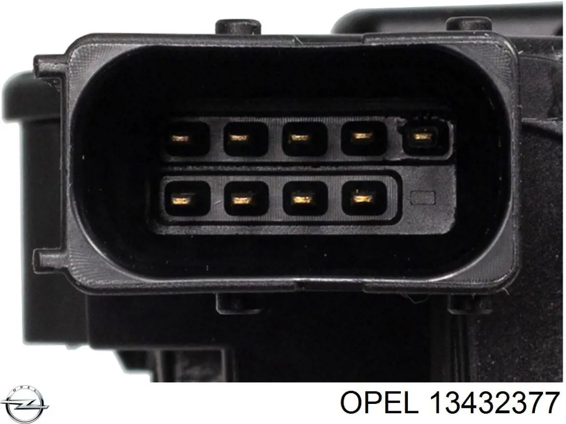 Cierre de la puerta trasera derecha Opel 13432377