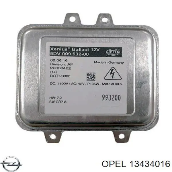 13434016 Opel