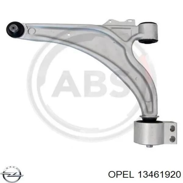 13461920 Opel barra oscilante, suspensión de ruedas delantera, inferior izquierda