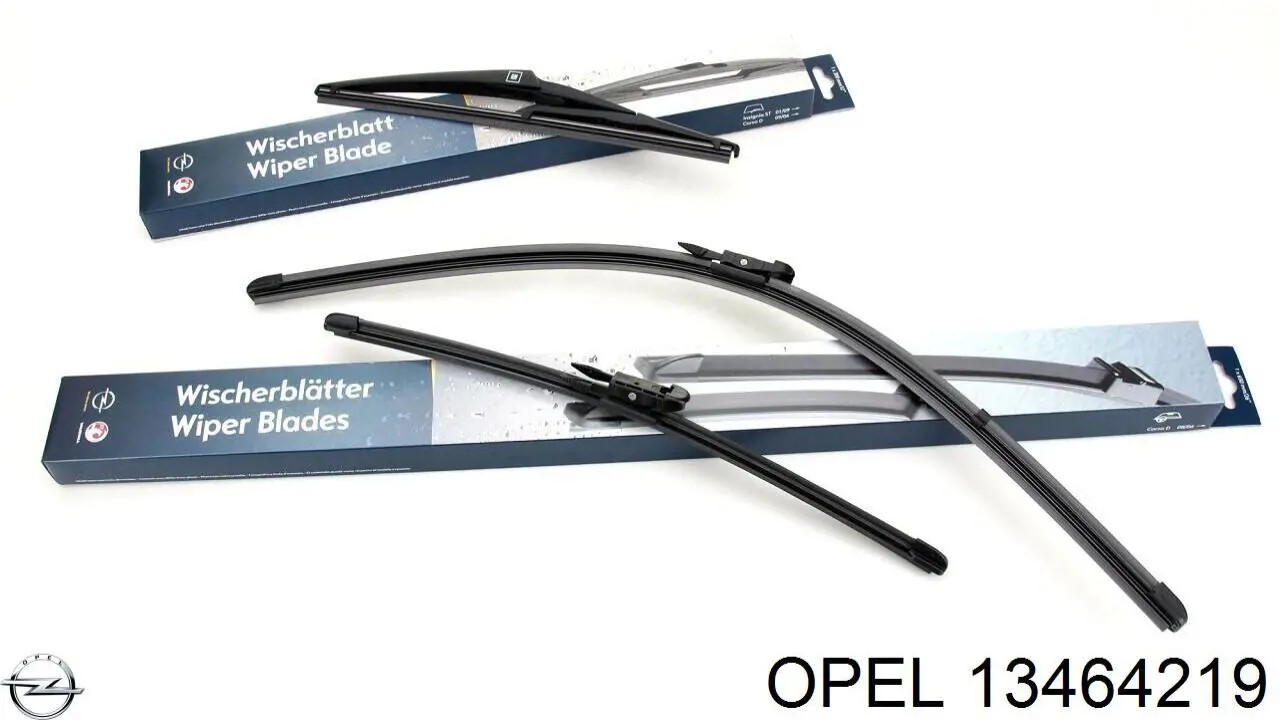 Limpiaparabrisas traseros 13464219 Opel