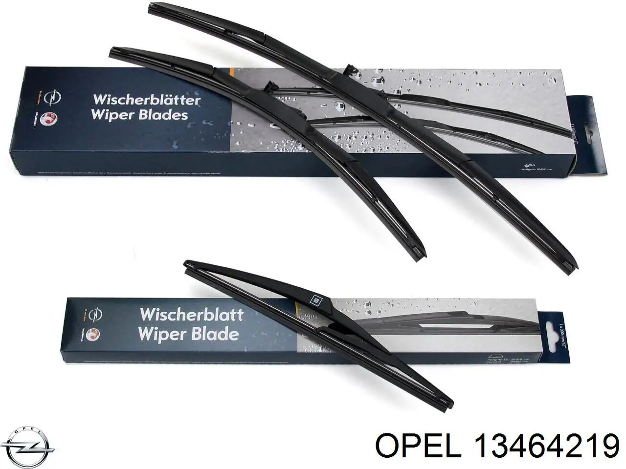 Limpiaparabrisas posterior Opel 13464219