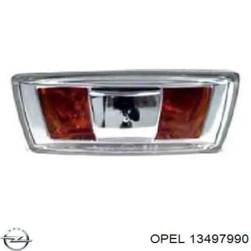 13497990 Opel luz intermitente guardabarros izquierdo