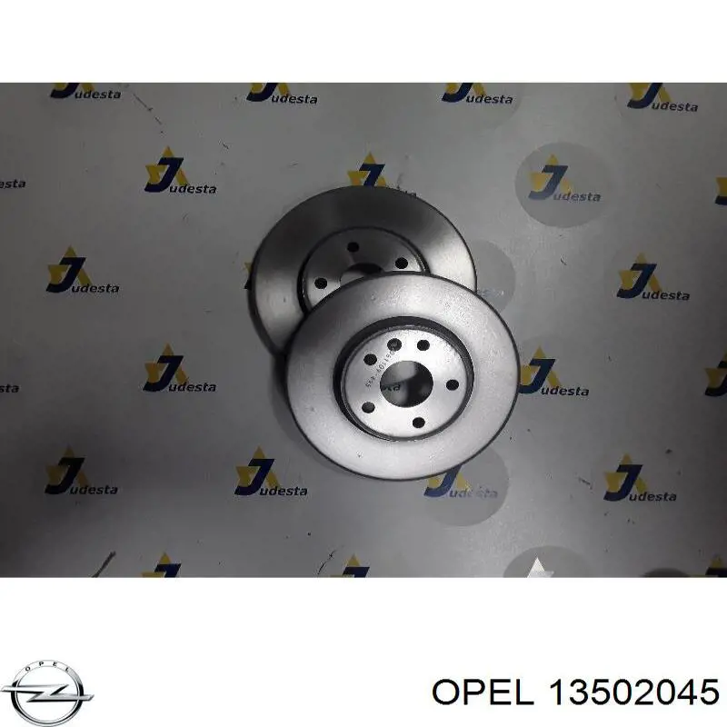 13502045 Opel disco de freno delantero