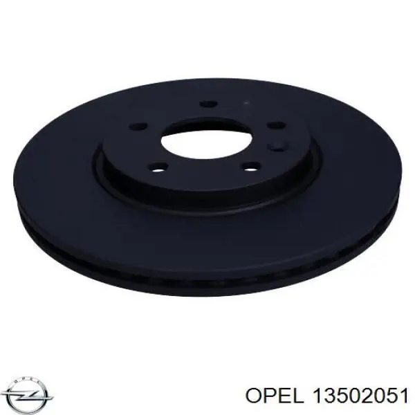 13502051 Opel disco de freno delantero