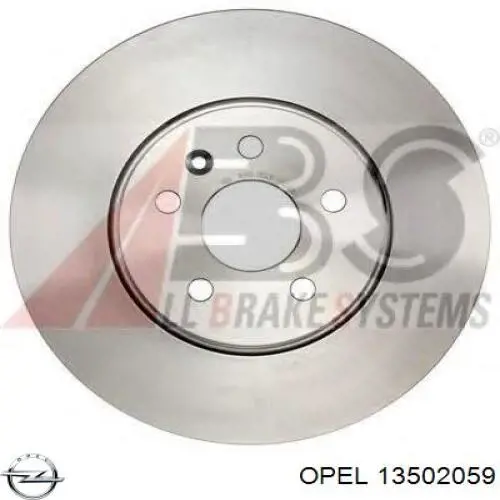 13502059 Opel Discos
