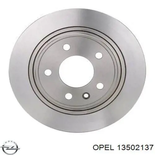 Disco de freno trasero Opel 13502137 precio, desde 34,26 EUR