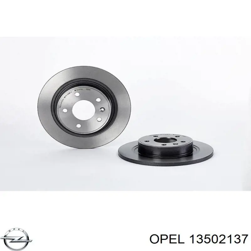Comprar 13502137 Opel Disco de freno trasero