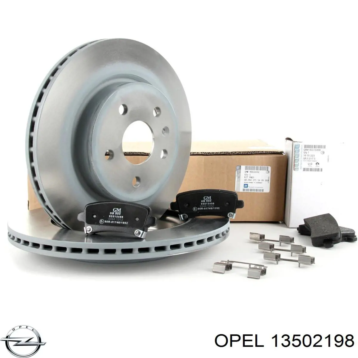 Disco de freno trasero Opel 13502198 precio, desde 36,10 EUR