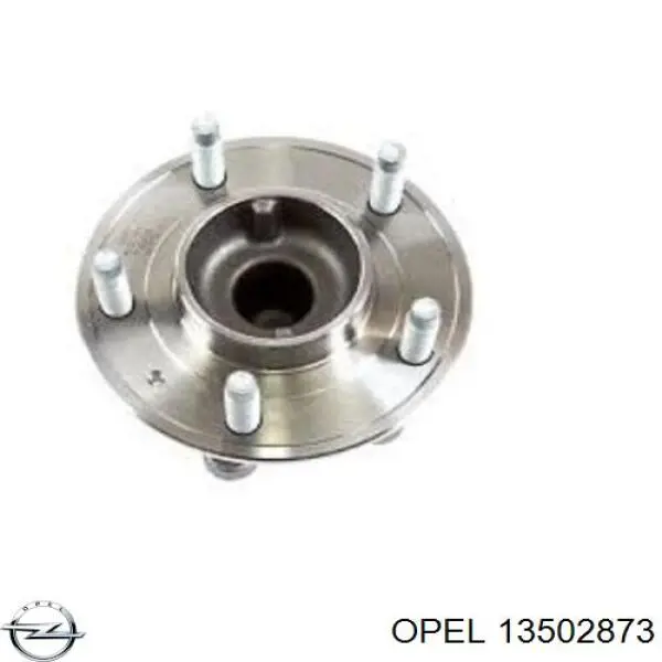 13502873 Opel cubo de rueda trasero