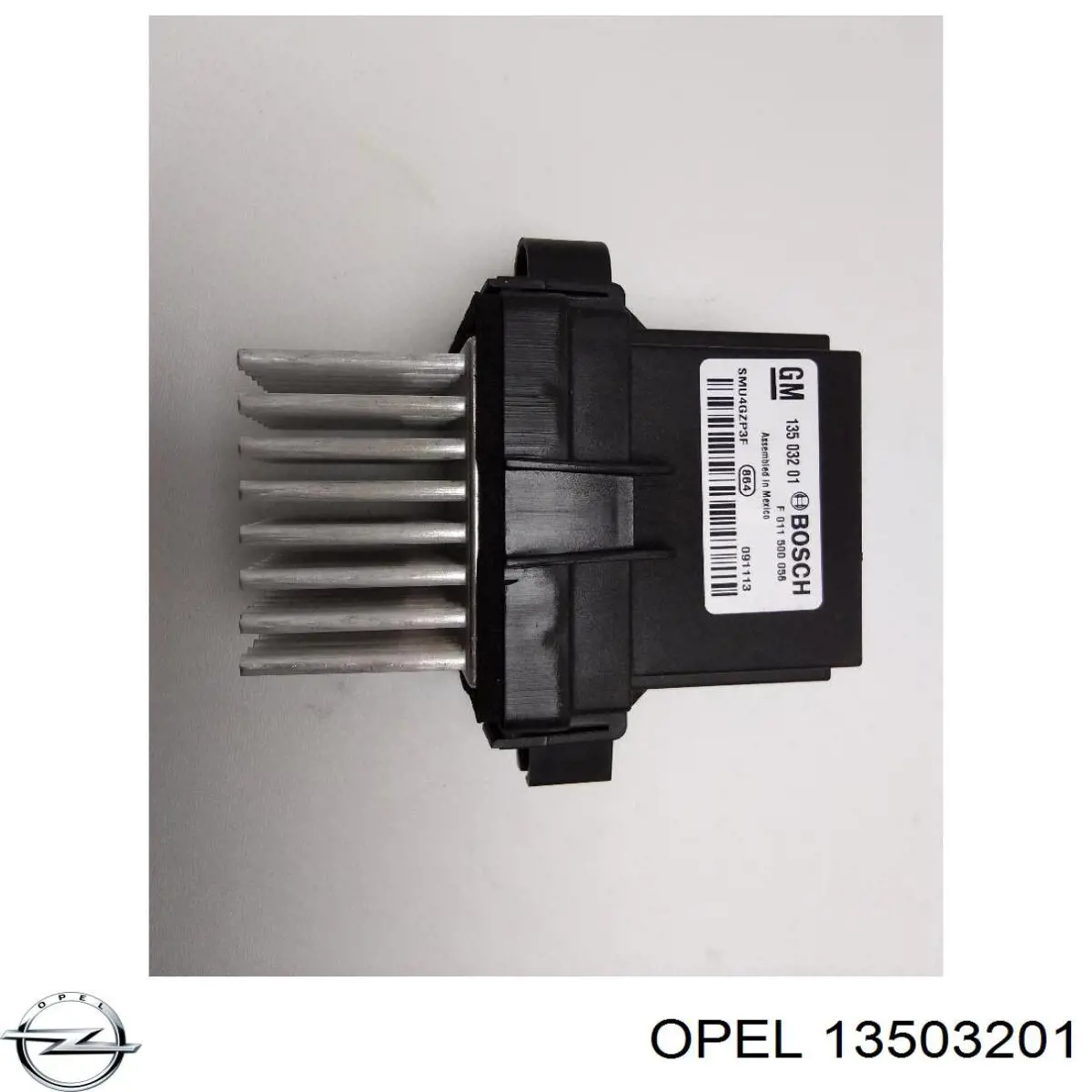 13503201 Opel resistencia de calefacción