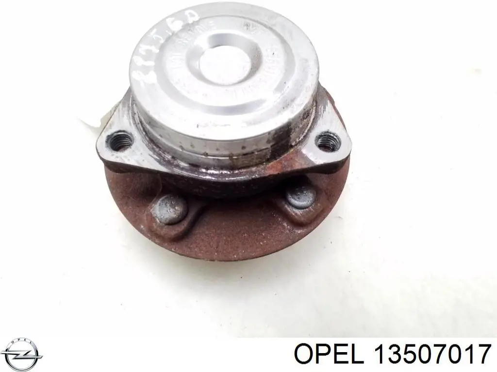 13507017 Opel cubo de rueda trasero