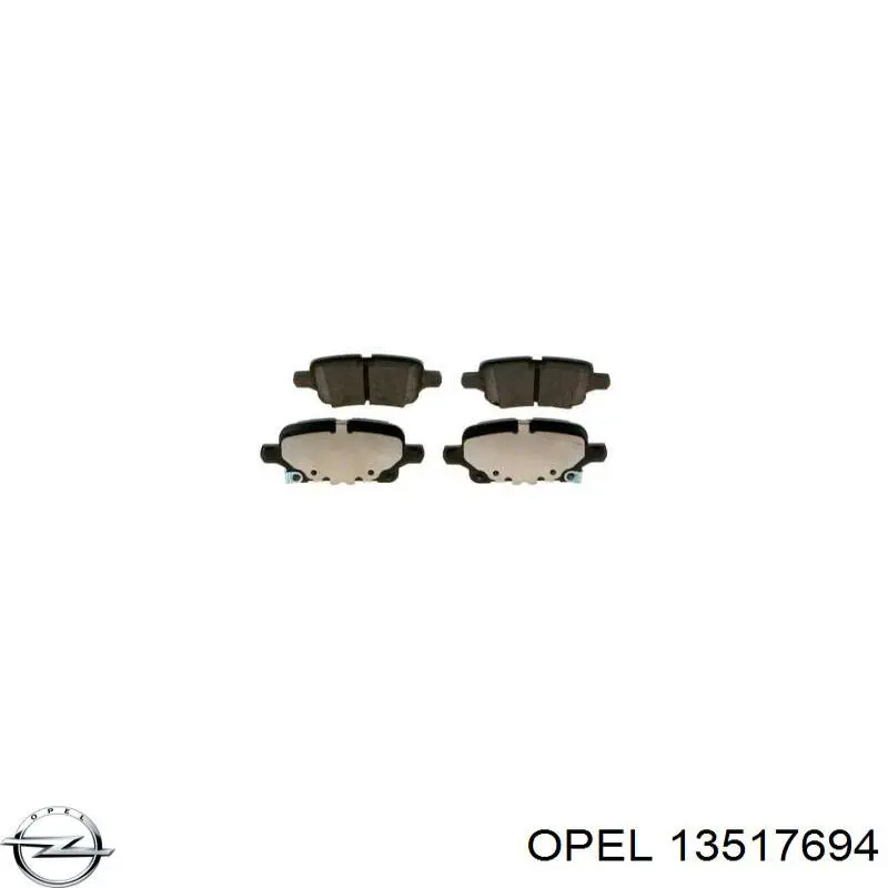 Pastillas traseras de freno General Motors 13517694 precio, desde 33,15 EUR