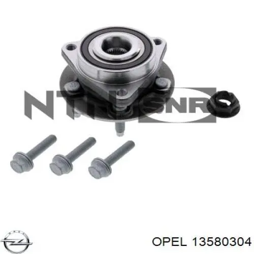 13580304 Opel Cubo delantero