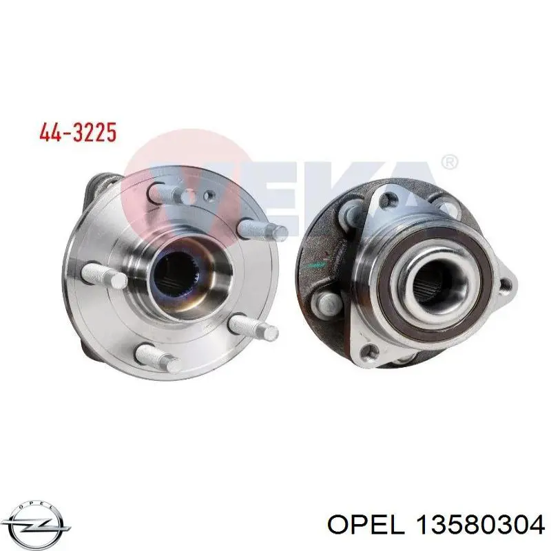 13580304 Opel Cubo delantero