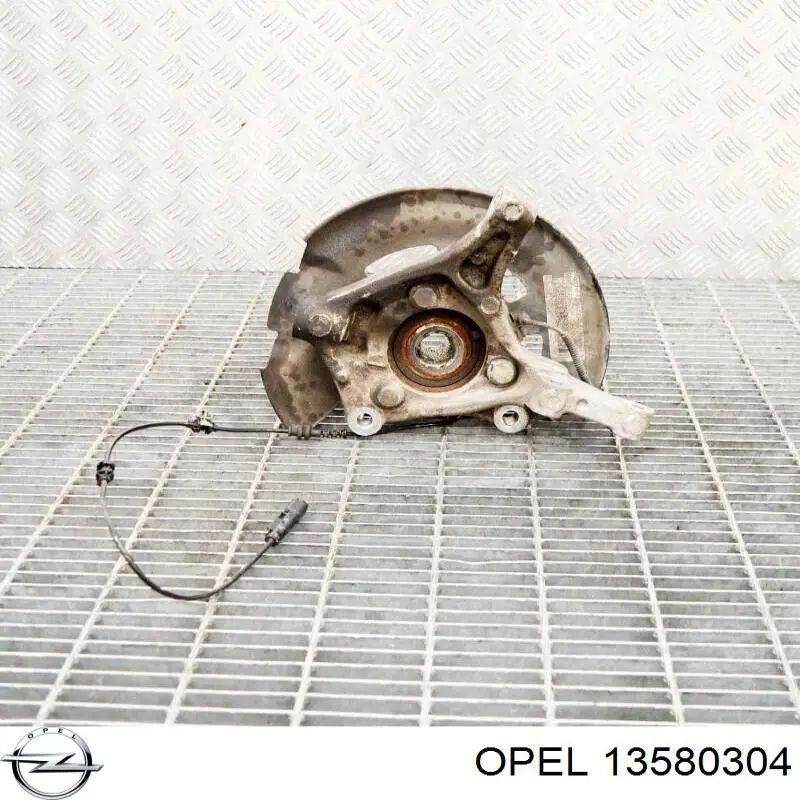 Buje de rueda delantero 13580304 Opel