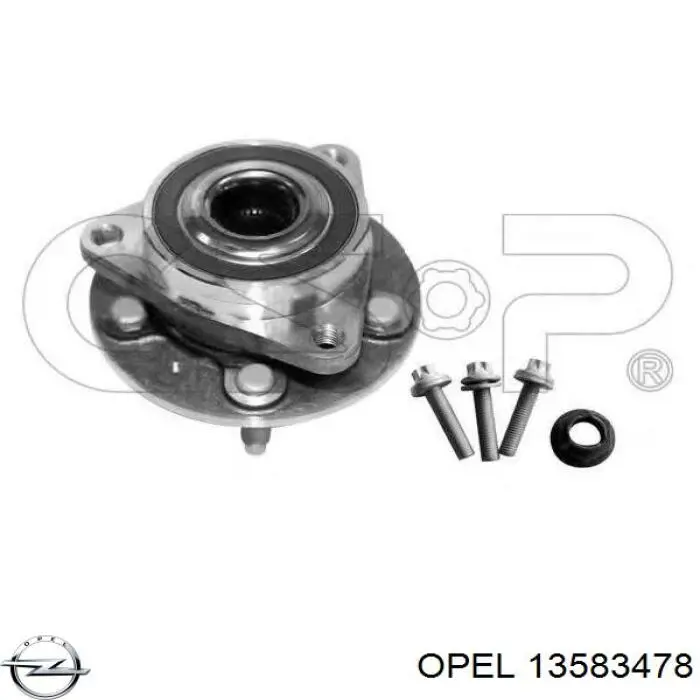 Buje de rueda delantero Opel 13583478 precio, desde 66,88 EUR