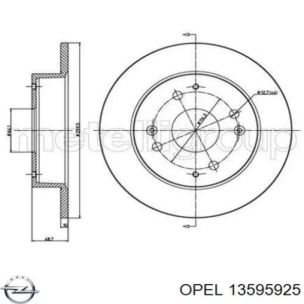 13595925 Opel