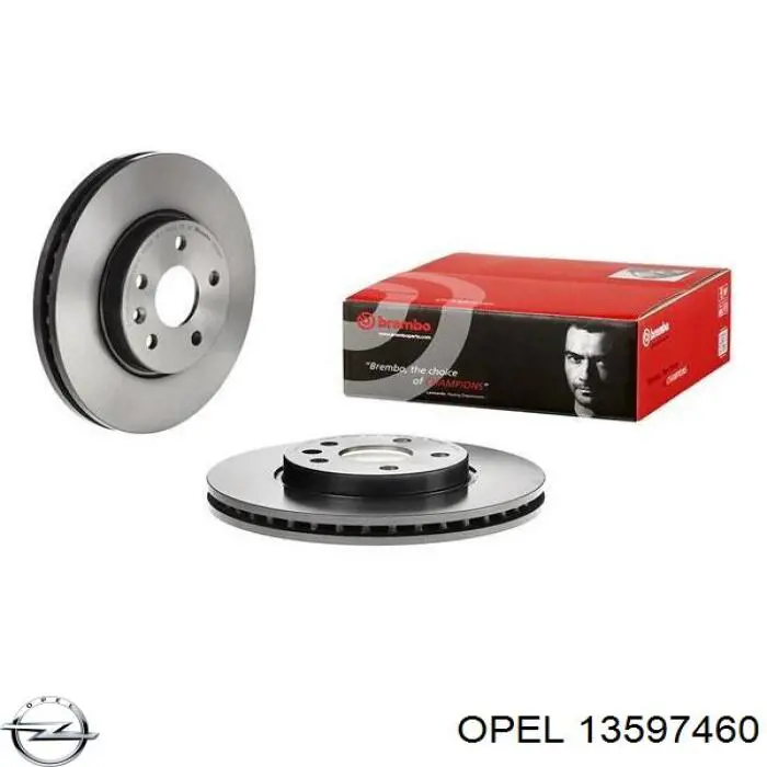 Comprar 13597460 Opel Freno de disco delantero