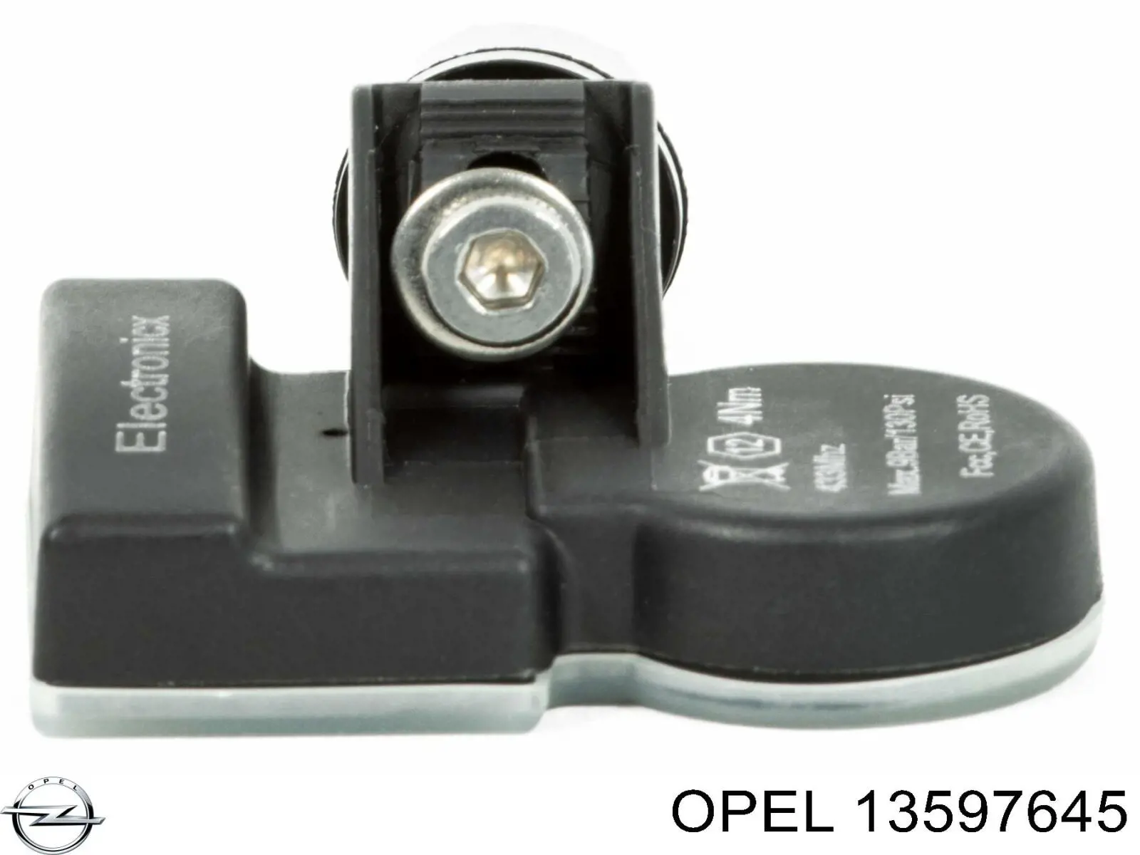 Sensor de presión de neumáticos 13597645 Opel