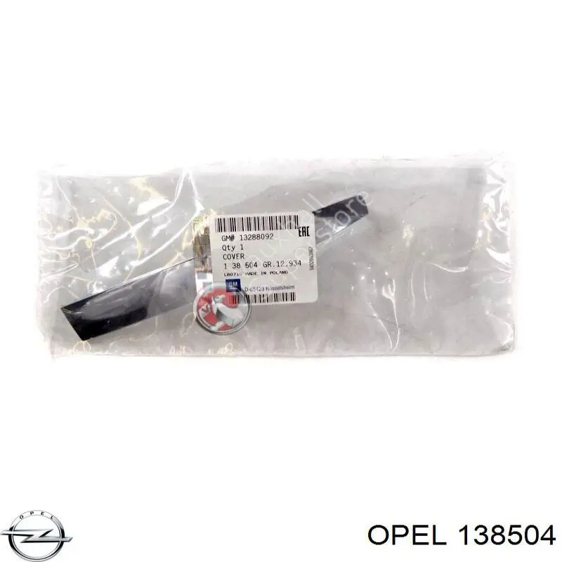 138504 Opel embellecedor de la manija de la puerta