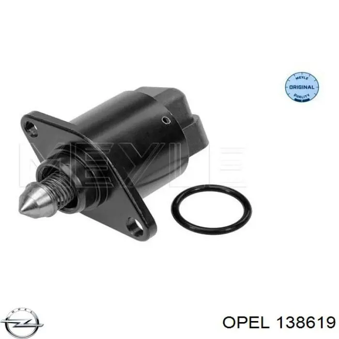 138619 Opel tirador de puerta exterior trasero