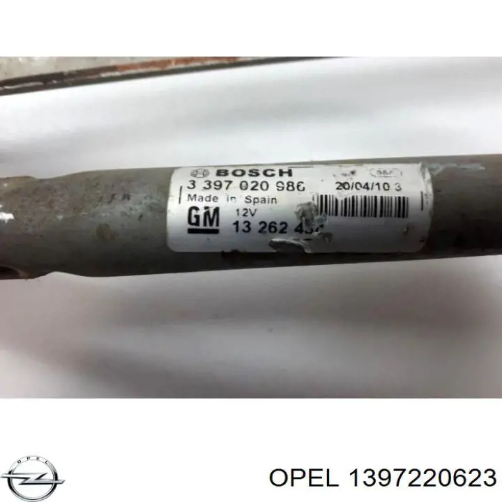  Motor limpiaparabrisas Opel Astra 