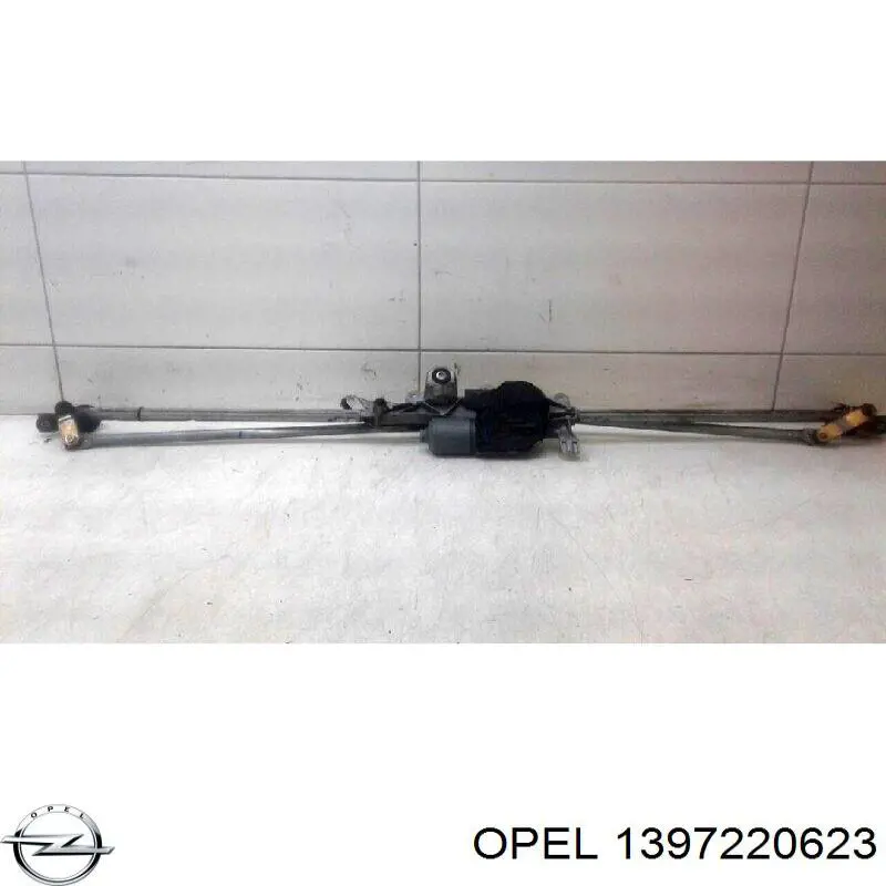 Motor limpiaparabrisas para Opel Astra J 