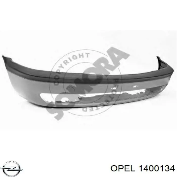 Calandra para Opel Calibra  85
