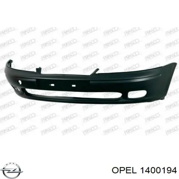 Parachoques delantero Opel 107162408 precio, desde 123,41 EUR