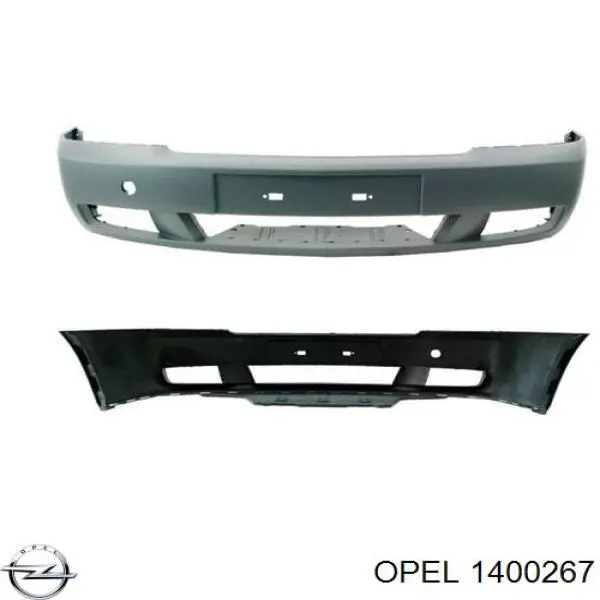 Comprar 1400267 Opel Defensa delantera