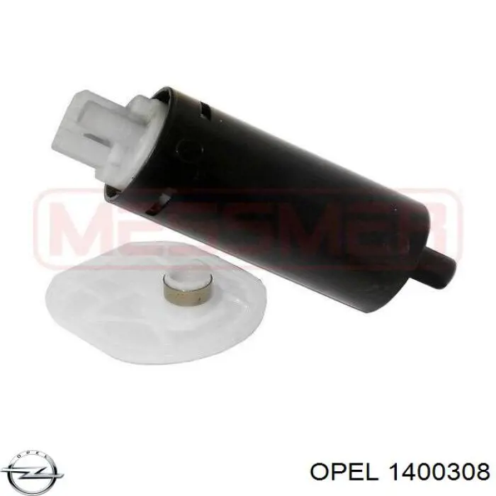 Rejilla derecha del parachoques delantero Opel 1400308 precio, desde 7,43 EUR