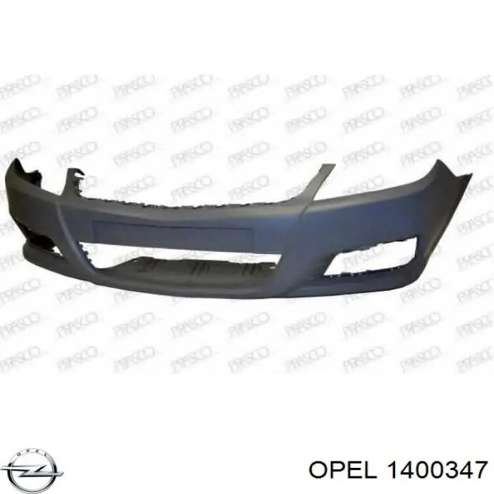 Comprar 1400347 Opel Defensa delantera