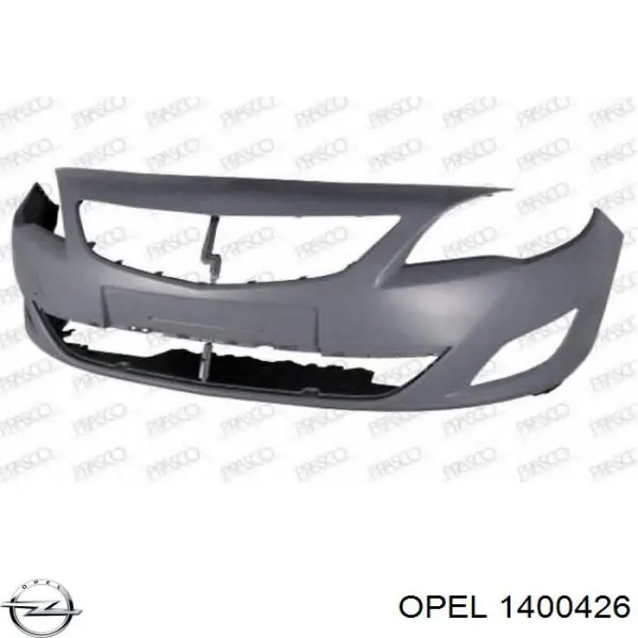 Comprar 1400426 Opel Defensa delantera