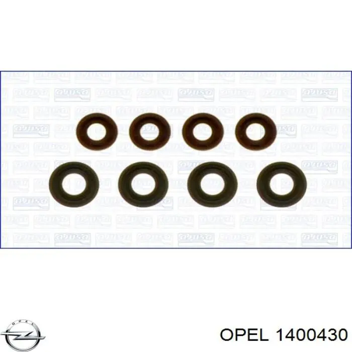 1400430 Opel paragolpes delantero