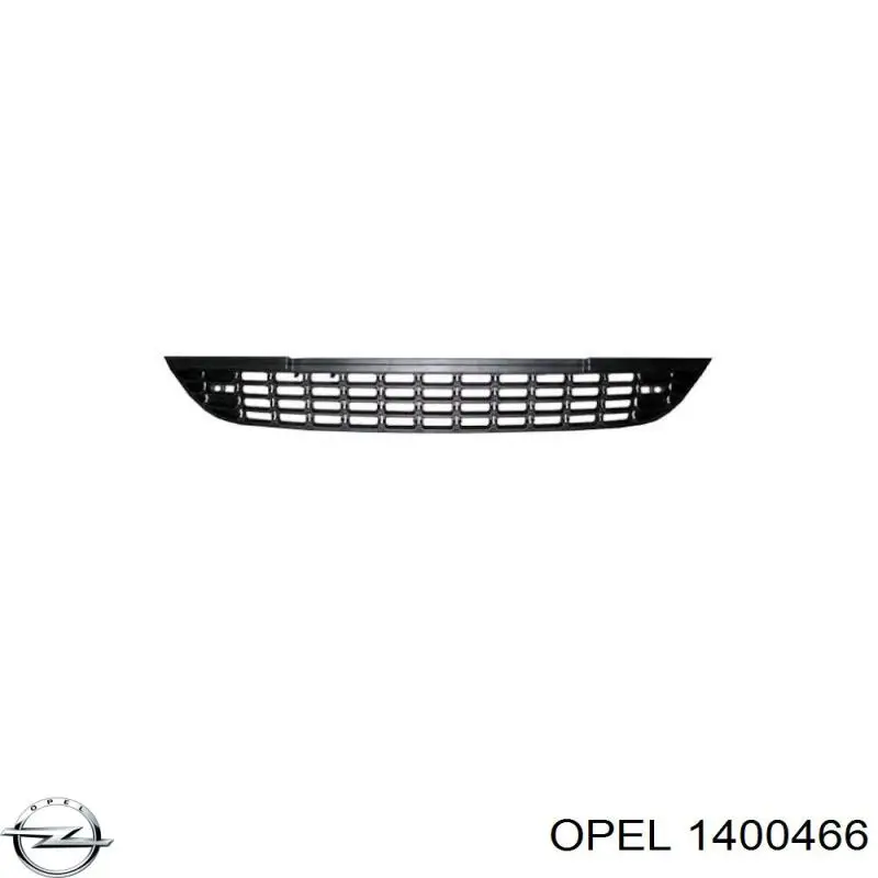 Rejilla de ventilación, paragolpes delantero, central Opel 1400466 precio, desde 43,15 EUR