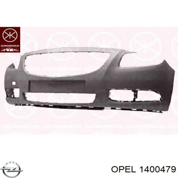 Comprar 1400479 Opel Defensa delantera