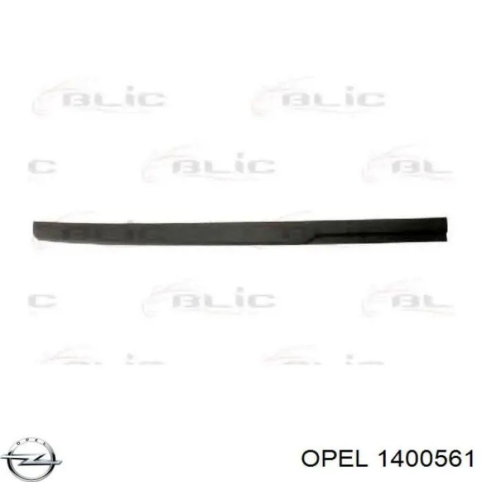 Alerón delantero izquierdo del parachoques Opel 1400561 precio, desde 21,37 EUR