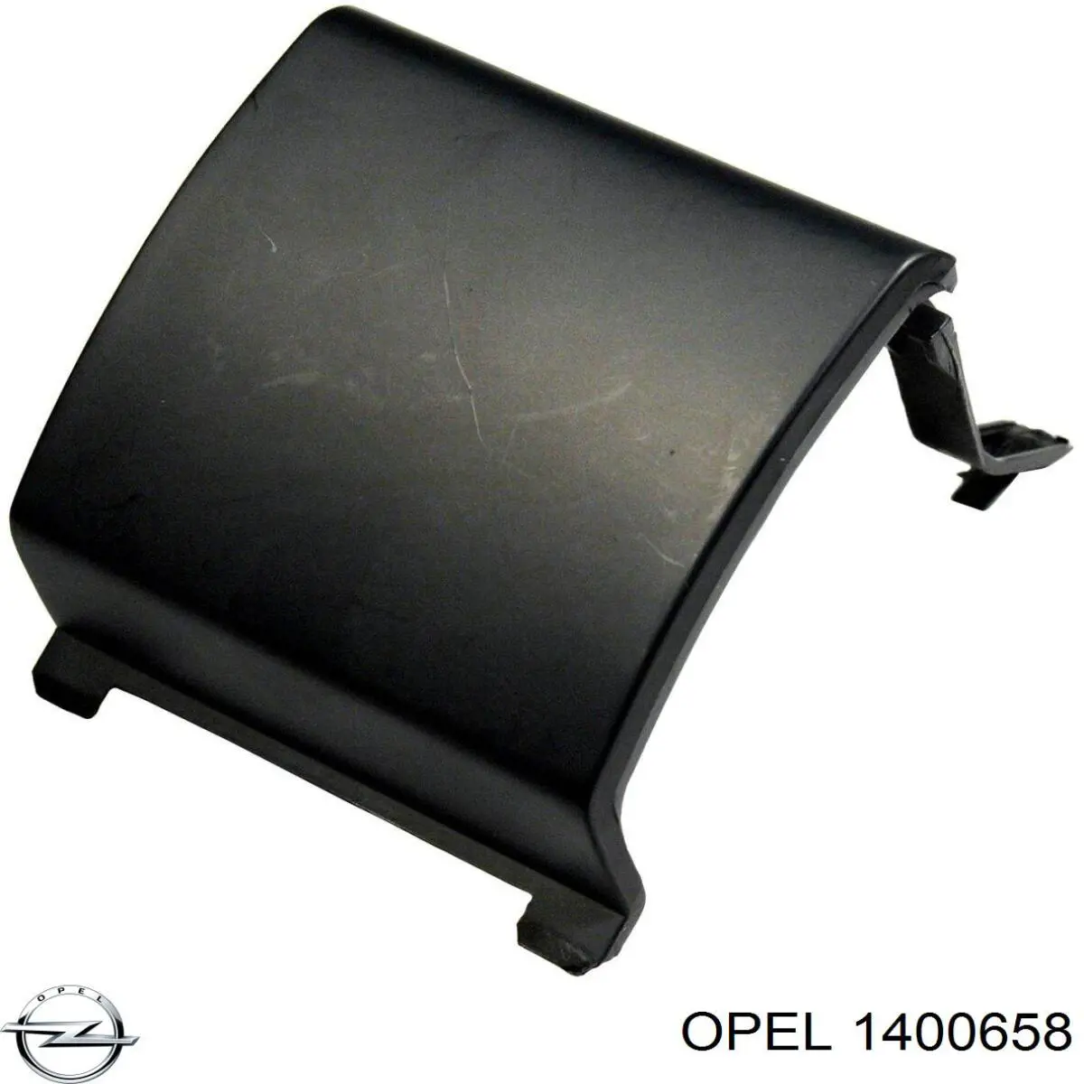 1400658 Opel Cobertura de parachoques, enganche de remolque, delantera 