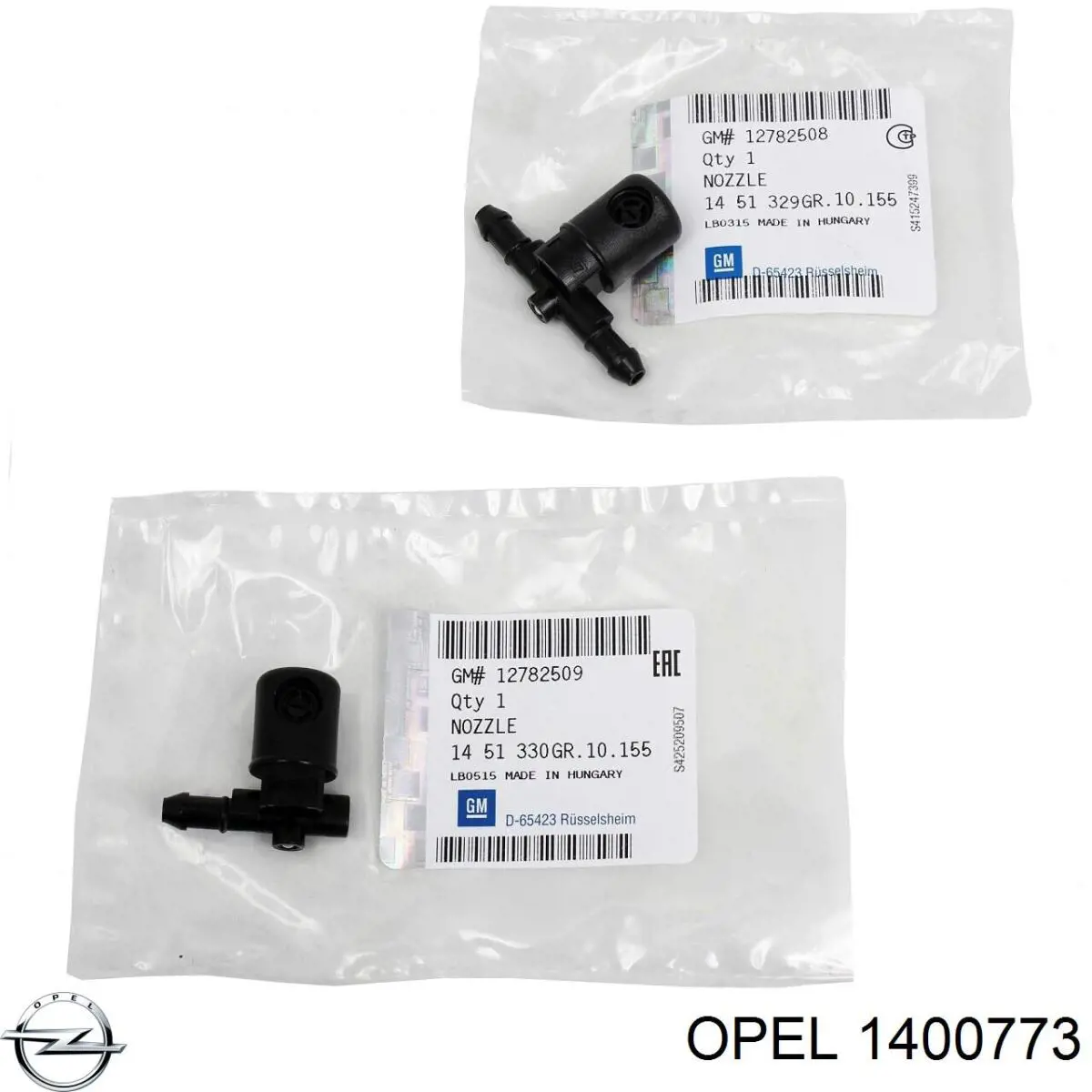 1400773 Opel superposicion (molde De Rejilla Del Radiador)