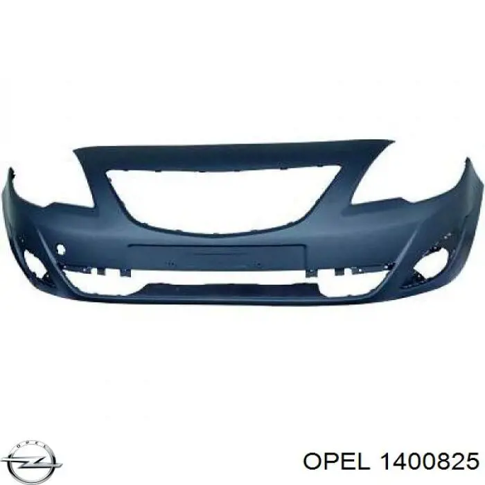 1400825 Opel parachoques trasero