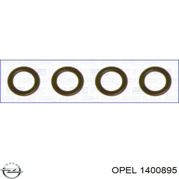 1400895 Opel paragolpes delantero