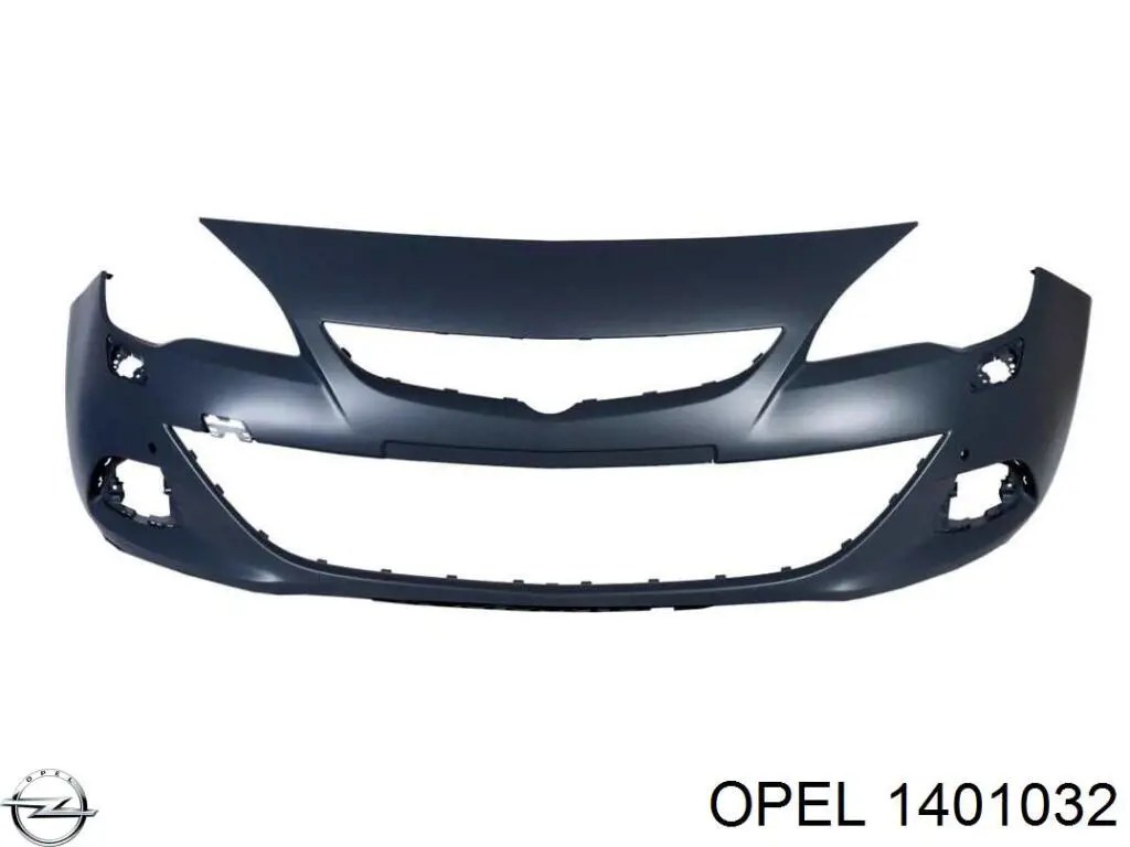 1401032 Opel Paragolpes delantero