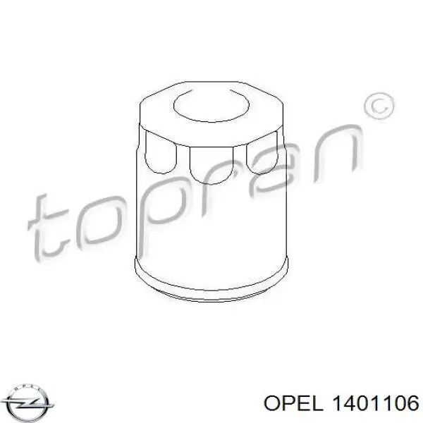 1401106 Opel superposicion (molde De Rejilla Del Radiador)